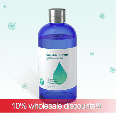 True Colloidal Silver Solution Sterilization Rate Of 99.99% Black Friday Promotion